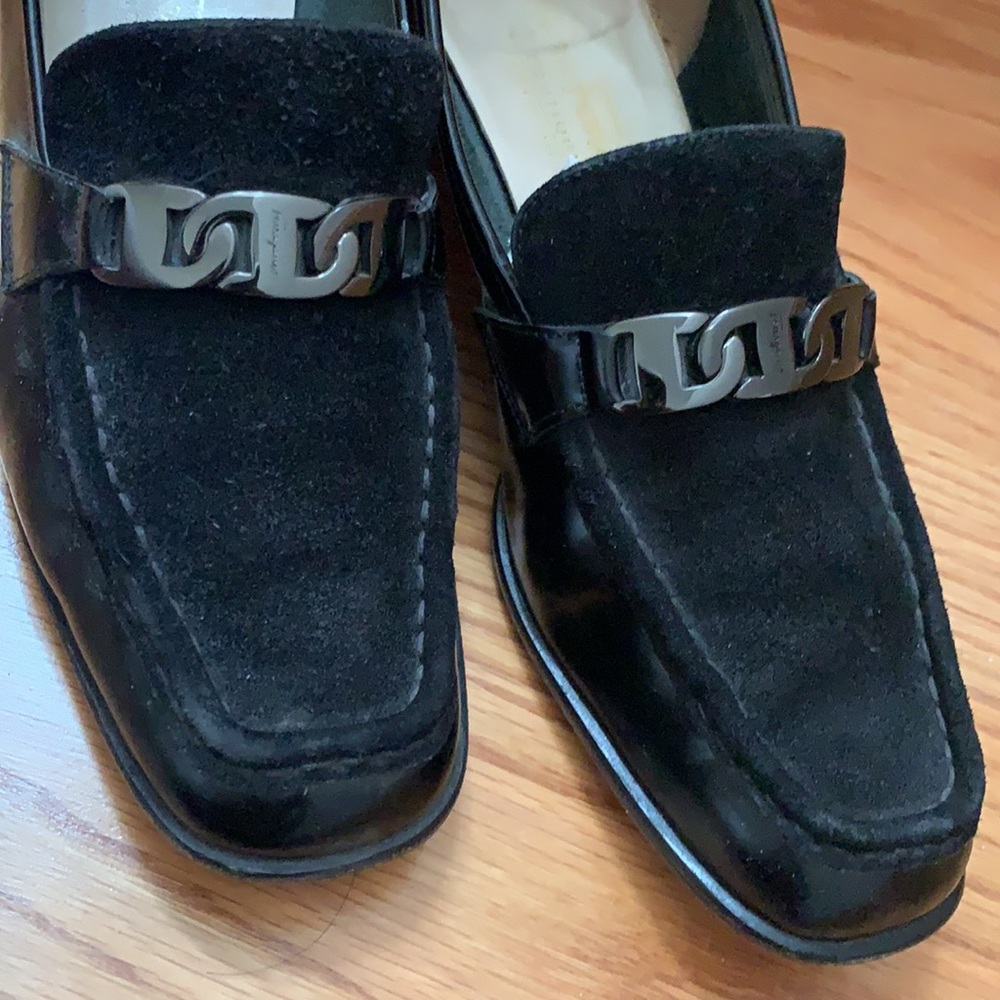Rare Salvatore Ferragamo Heel 8 Moccasin